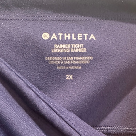 Athleta Rainier Tight in Navy Blue - Picture 8 of 8